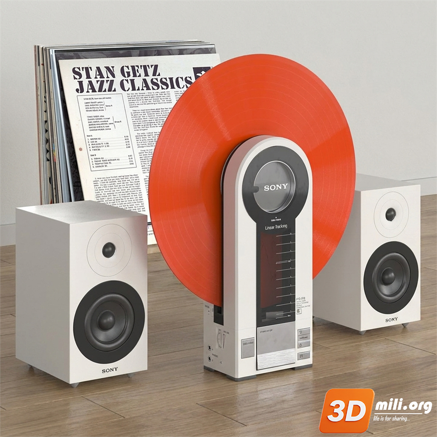 Audio tech 3D Models